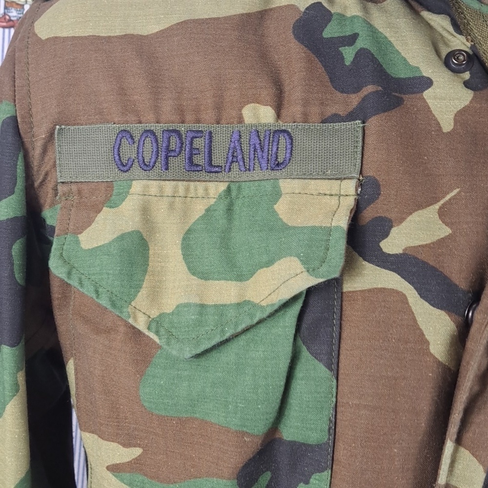 Cold-weather field full zip full snap lined hooded Sm Short camouflage jacket - Picture 5 of 10